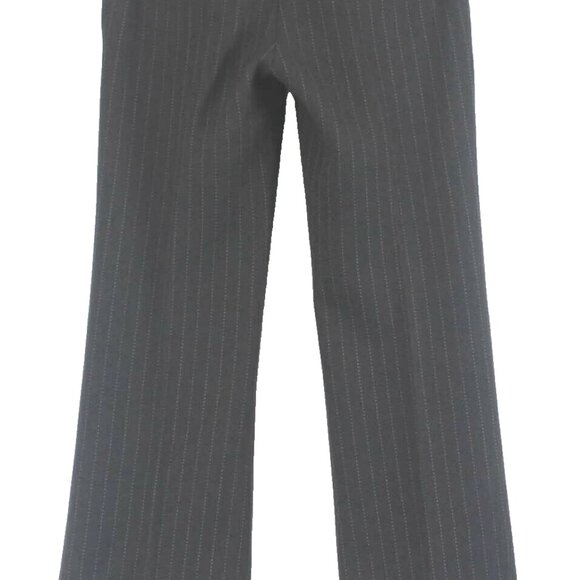 Arden B Sz 2 x 29 Gray Pinstripe Acrylic Polyester Blend Trouser Pant - Picture 4 of 5